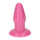 Korek analny Milo Pink 9,5 cm na przyssawce różowy - 5
