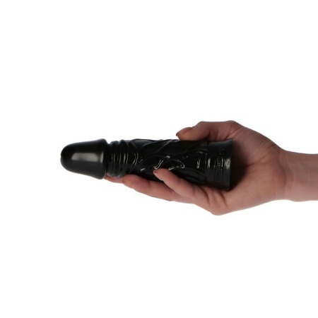 Realistyczne dildo Ezio Black 13 cm, czarny - 6