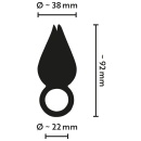 Wibrator palcowy Finger Vibe z efektem Flutter — 4 trzepoczące płatki, 7 trybów wibracji, 9,2 cm - 10