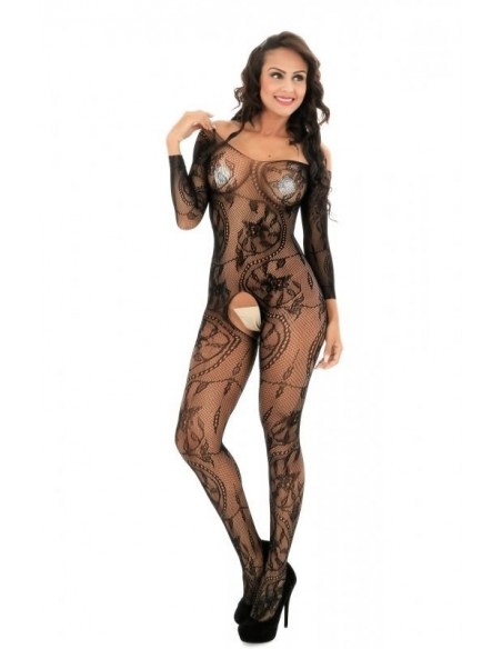 Body Pleasure - TL139 - S/M - Bodystocking - black - Bodystocking - 3
