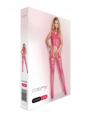 Zmysłowy i Odważny Bodystocking OneSize CA008 Różowy - Bodystocking - 5