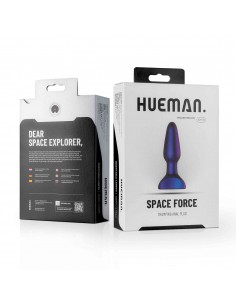 Hueman - Space Force Vibrating Butt - Kulki i korki analne wibrujące - 1