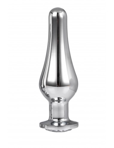 GLEAMING LOVE SILVER PLEASURE PLUG L - Korki analne stalowe - 2