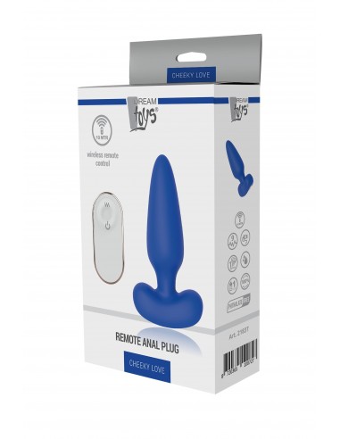 CHEEKY LOVE REMOTE ANAL PLUG - Kulki i korki analne wibrujące - 5