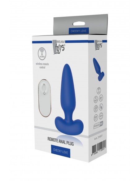 CHEEKY LOVE REMOTE ANAL PLUG - Kulki i korki analne wibrujące - 5