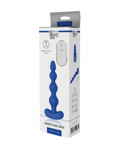 CHEEKY LOVE REMOTE ANAL BEAD - Kulki i korki analne wibrujące - 8
