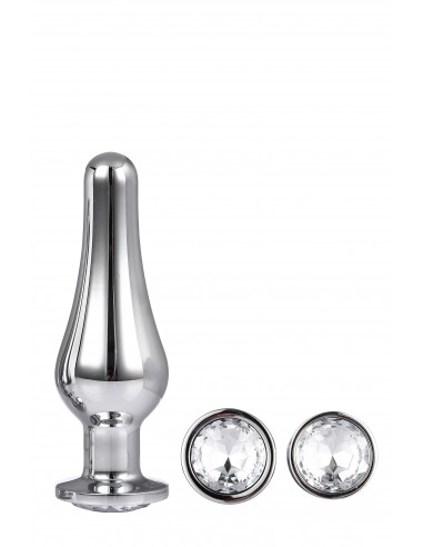 GLEAMING LOVE PLEASURE SET SILVER - Korki analne stalowe - 1