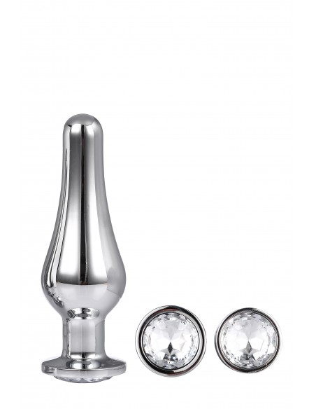 GLEAMING LOVE PLEASURE SET SILVER - Korki analne stalowe - 1