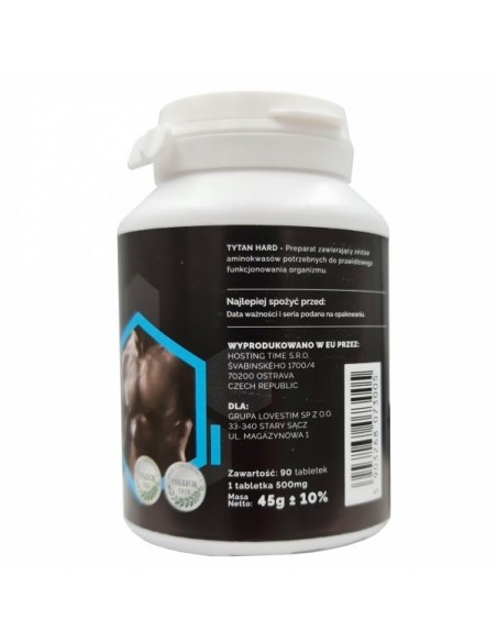 LSTIM Suplement Tytan Hard 90tab - Powiększenie penisa - 5