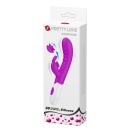 Wibrator Cerberus 30 trybów wibracji i lizania, 20,6 cm - 10