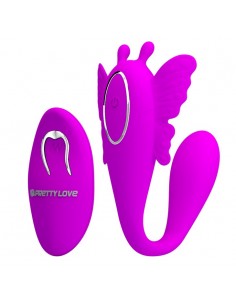 PRETTY LOVE - CHIMERA 12 FUNCTIONS USB PINK - Stymulatory łechtaczki klasyczne - 1