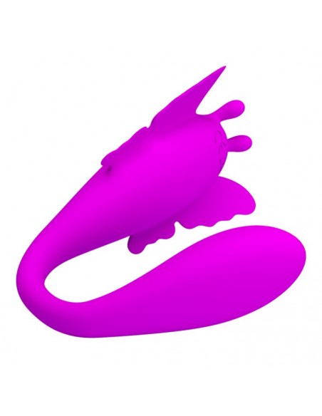 PRETTY LOVE - CHIMERA 12 FUNCTIONS USB PINK - Stymulatory łechtaczki klasyczne - 3