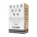 Wibracyjny korek analny ze stali nierdzewnej, 10 funkcji, 8,4 cm, srebrny - 8