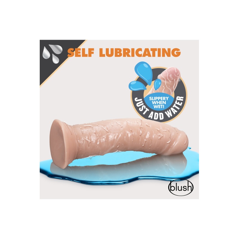 Dildo Samosmarujący Glide 8″ Realistyczny z Przyssawką, 20,3 cm - 4