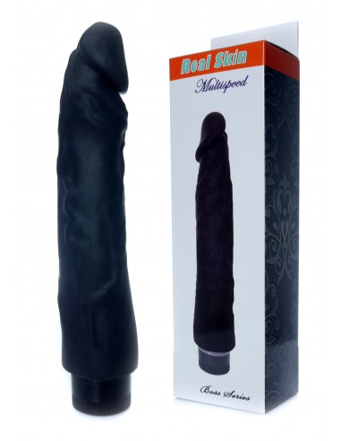 Wibrator-Real Skin - Black - Dilda realistyczne - 1