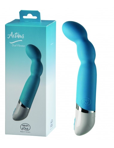 MINDS of LOVE Activus Dual Vibrator blue - Wibratory Punktu G - 1