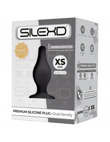 SD. Plug Model 2 XS black box - Korki analne silikonowe - 3