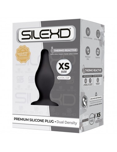 SD. Plug Model 2 XS black box - Korki analne silikonowe - 4