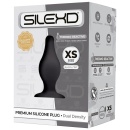Korek analny SilexD SD Plug Model 2 XS - silikon platynowy z rdzeniem SILEXPAN, wysokość 6,4 cm, średnica 2,9 cm - 4