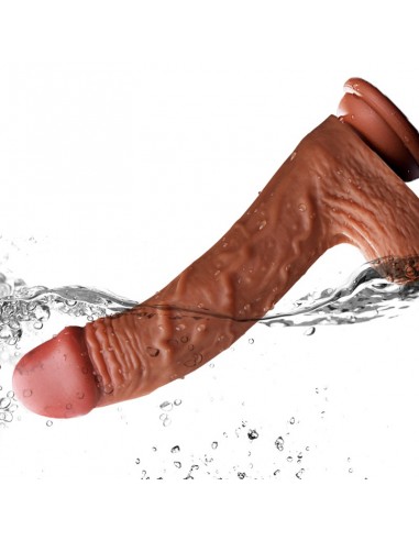 Realistyczny Wibrator z Ruchem Góra/Dół Grzaniem i Wibracjami 21 cm - Wibratory Realistyczne - 7