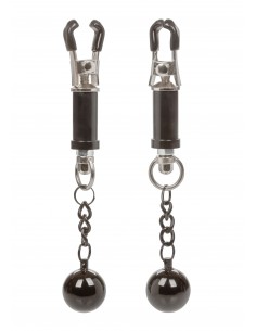 Weighted Twist Nipple Clamps - Klamry i klipsy na sutki - 1