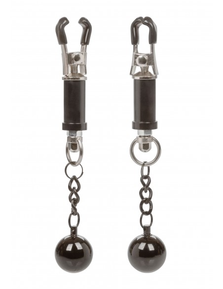 Weighted Twist Nipple Clamps - Klamry i klipsy na sutki - 1