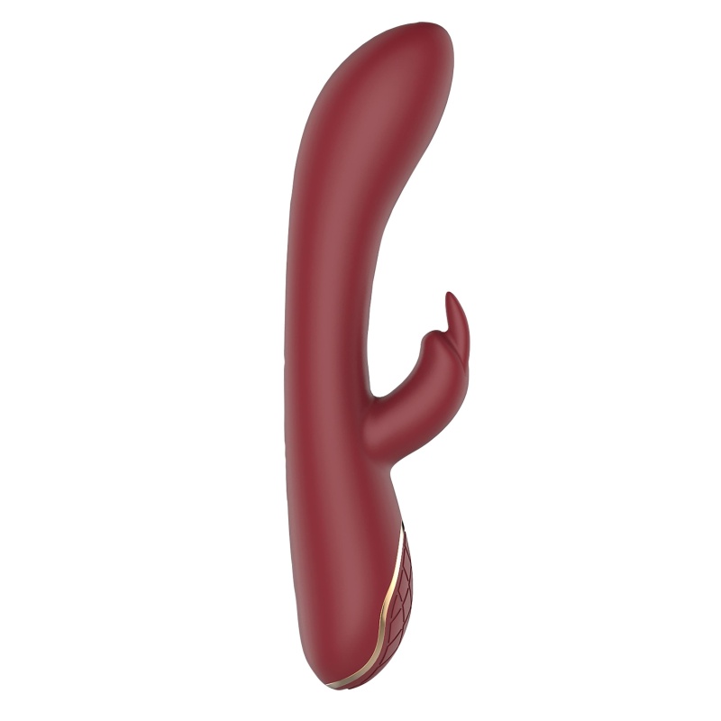 Wibrator króliczek Romance Emily - dwusilnikowy masażer punktu G i łechtaczki, 23 cm - 4