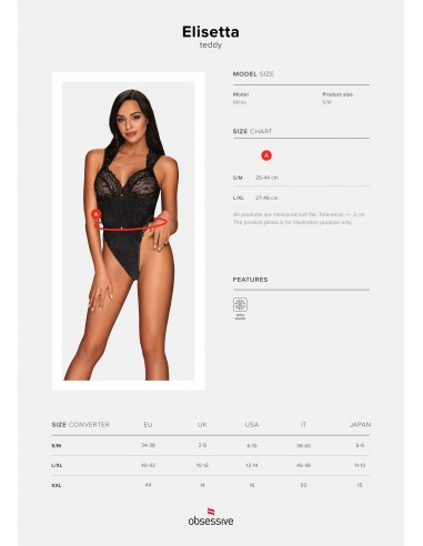 Elisetta Body Czarne - Body - 7