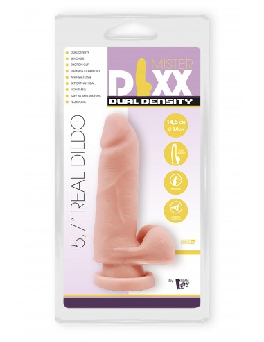 MR. DIXX 5.7INCH DUAL DENSITY DILDO - Dilda realistyczne - 6
