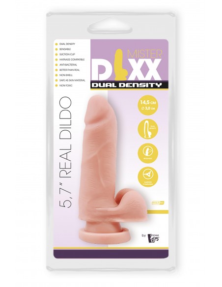 MR. DIXX 5.7INCH DUAL DENSITY DILDO - Dilda realistyczne - 6