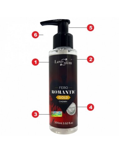 Romantic Fero Cherry 100ml - Olejki i żele do masażu - 2