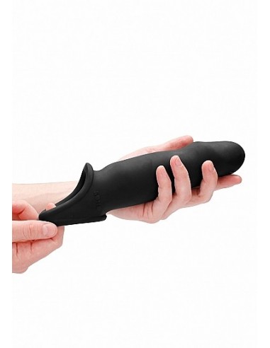 No.17 - Dong Extension - Black - Przedłużki i nakładki na penisa - 8