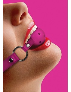 Gag Ball - Pink - Kneble do ust - 1