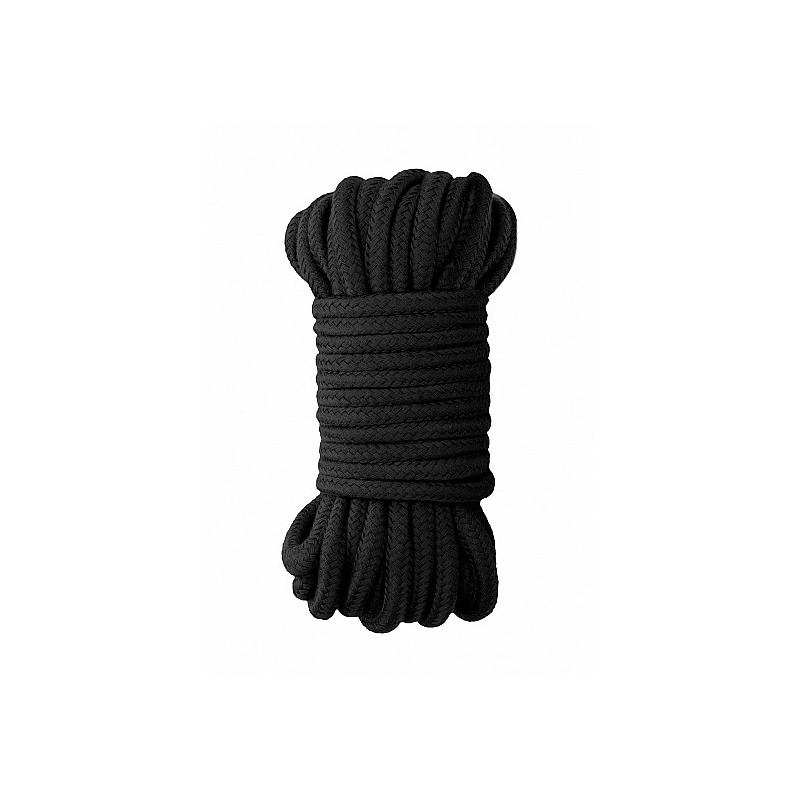Lina BDSM Ouch! Japanese Rope 10 m Black - 3