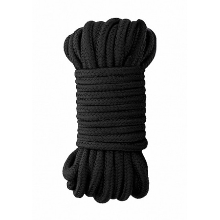 Lina BDSM Ouch! Japanese Rope 10 m Black - 3