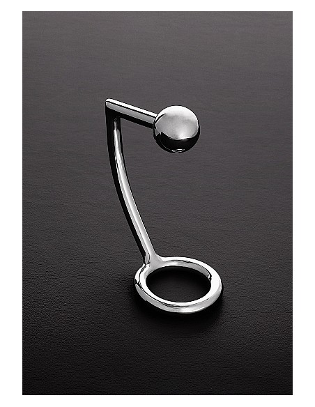 Intruder with C-Ring (50/30mm) - Pierścienie erekcyjne niewibrujące - 1