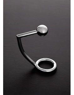 Intruder with C-Ring (50/30mm) - Pierścienie erekcyjne niewibrujące - 1 2