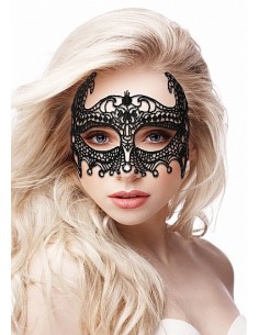 Empress Black Lace Mask - Black - Opaski i maski na oczy - 1