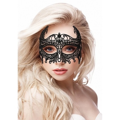 Maska Empress Black Lace Mask - Black - 1