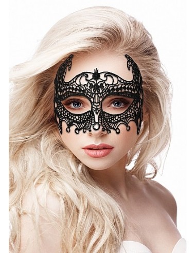 Empress Black Lace Mask - Black - Opaski i maski na oczy - 1