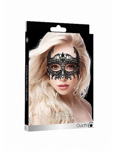 Empress Black Lace Mask - Black - Opaski i maski na oczy - 1 2