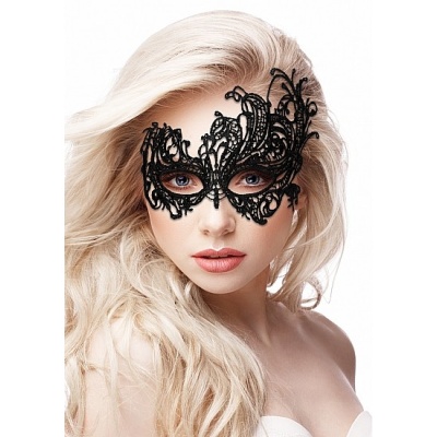 Maska Royal Black Lace Mask - Black - 1