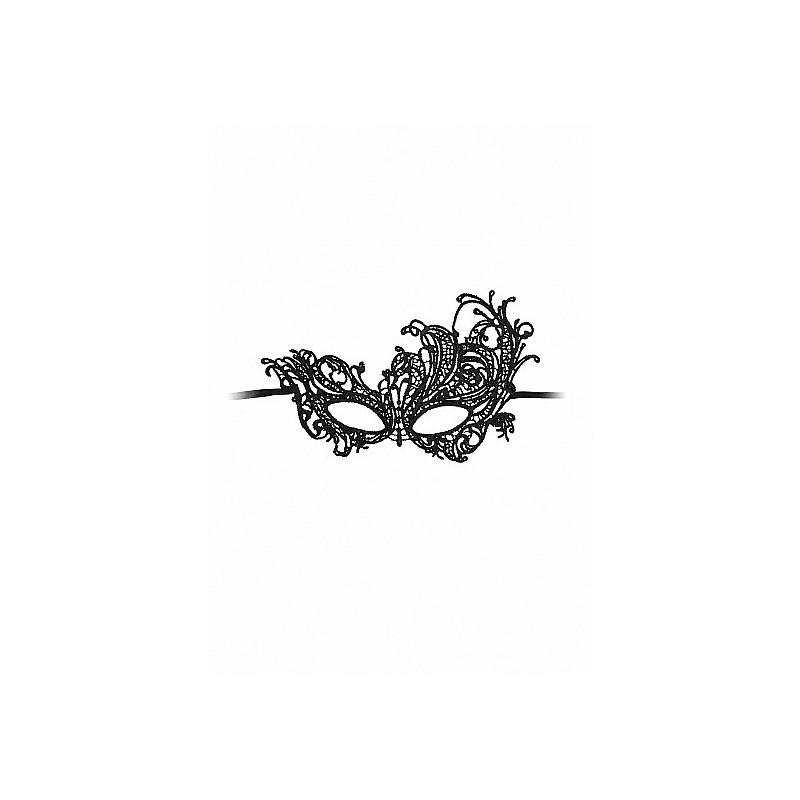 Maska Royal Black Lace Mask - Black - 3
