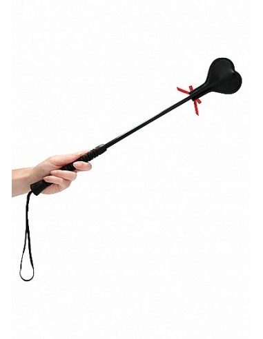 Ouch! Crop Black Heart With Red Lace - Large - Baty, pejcze i packi - 5