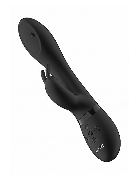 Wibrator Mira - Spinning G-Spot Rabbit - Black - Wibratory Króliczki - 9