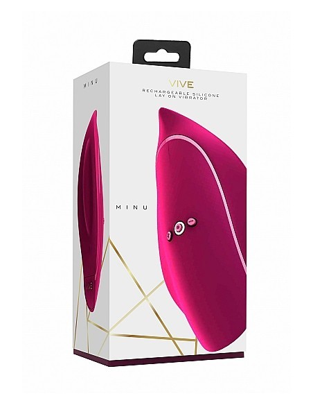 Stymulator Minu - Lay On Vibrator - Pink - Stymulatory łechtaczki klasyczne - 2