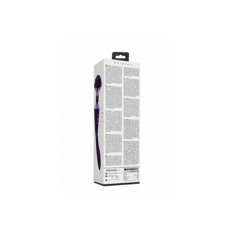Shiatsu Bendable Massager Wand - Fioletowy - 3