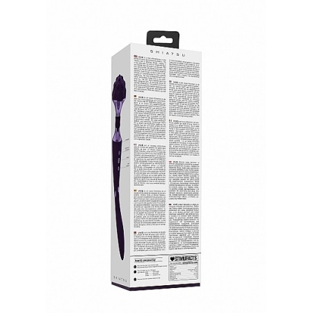 Shiatsu Bendable Massager Wand - Fioletowy - 3