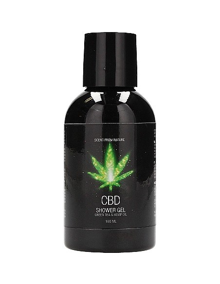 CBD - do Kąpieli i Prysznicu - Zestaw 2 - Green Tea Hemp Oil - Lubrykanty, feromony i olejki do masażu CBD - 2