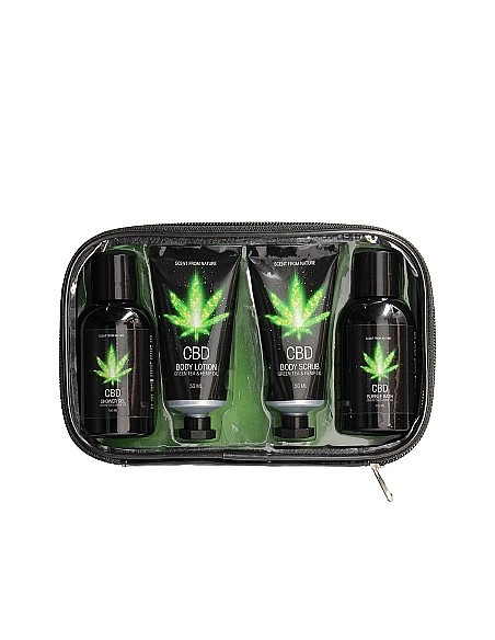 CBD - do Kąpieli i Prysznicu - Zestaw 2 - Green Tea Hemp Oil - Lubrykanty, feromony i olejki do masażu CBD - 6